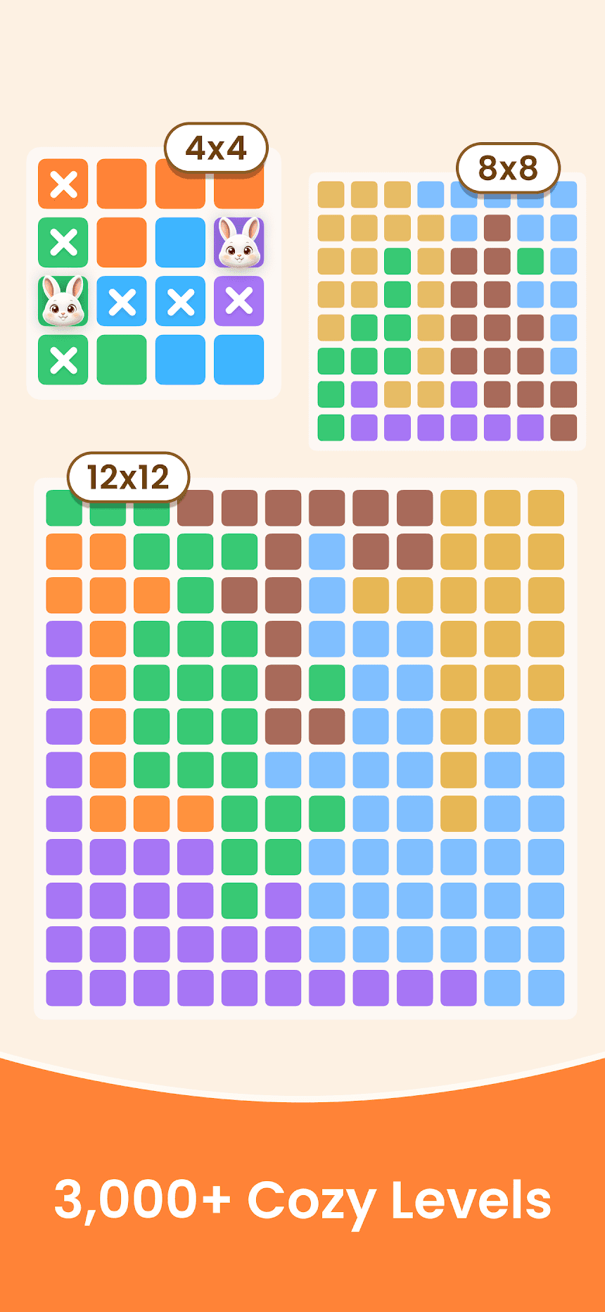 3,000+ Cozy Levels